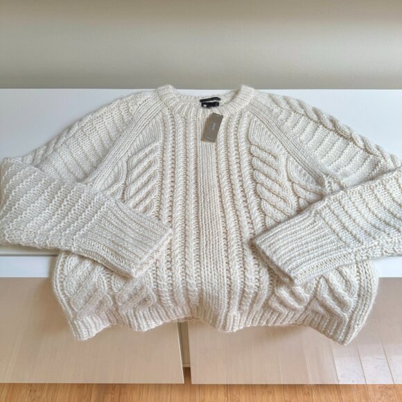 J.Crew Collection Hand-Knit Wool Alpaca Sweater – Women’s - Picture 6 of 9